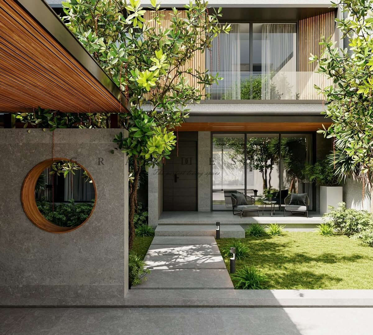 Vườn trong nhà — Garden Between Spaces